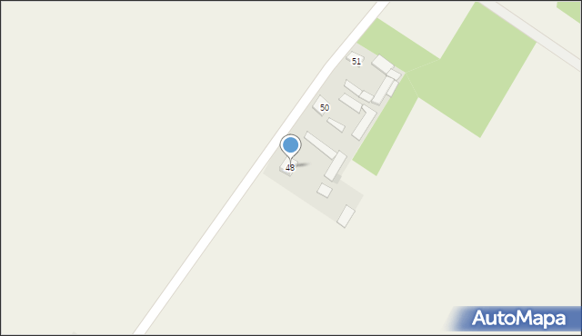 Zawada, Zawada, 48, mapa Zawada