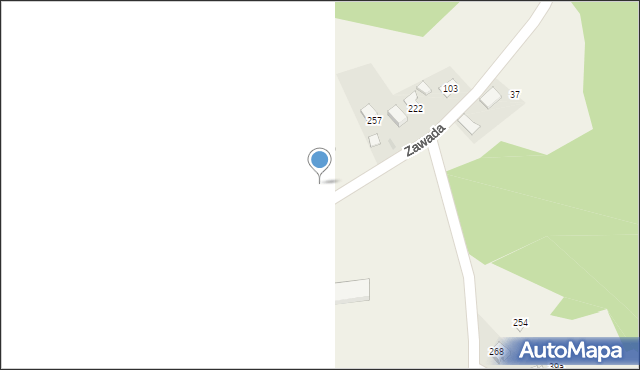 Zawada, Zawada, 29, mapa Zawada