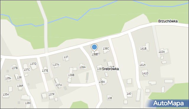 Zawada, Zawada, 138B, mapa Zawada