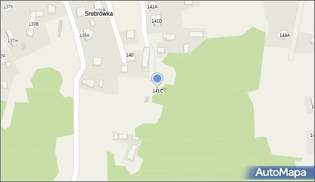Zawada, Zawada, 141C, mapa Zawada