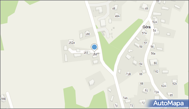 Zawada, Zawada, 164, mapa Zawada