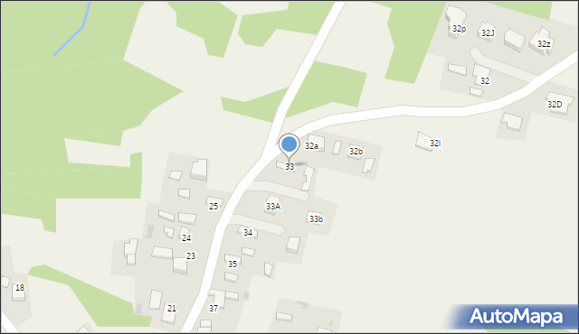 Zawada, Zawada, 33, mapa Zawada