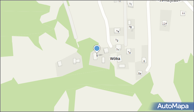 Zawada, Zawada, 6, mapa Zawada