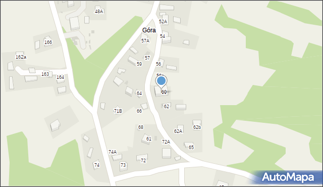 Zawada, Zawada, 62c, mapa Zawada