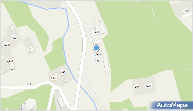 Zawada, Zawada, 145c, mapa Zawada