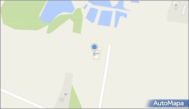 Zawada-Piaski, Zawada-Piaski, 32, mapa Zawada-Piaski