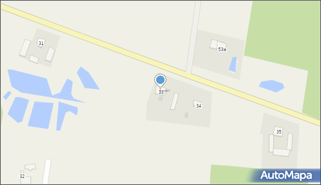 Zawada-Piaski, Zawada-Piaski, 33, mapa Zawada-Piaski