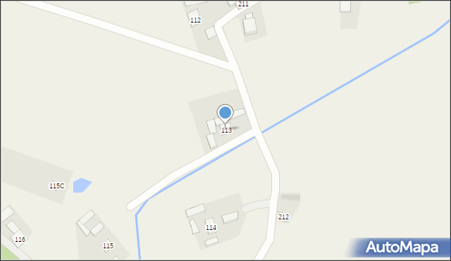 Zawada Pilicka, Zawada Pilicka, 113, mapa Zawada Pilicka