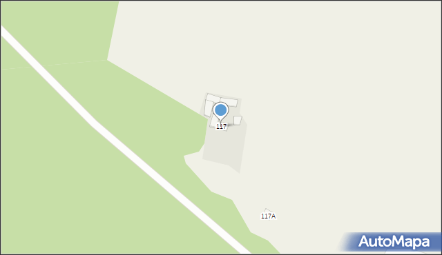 Zawada Pilicka, Zawada Pilicka, 117, mapa Zawada Pilicka