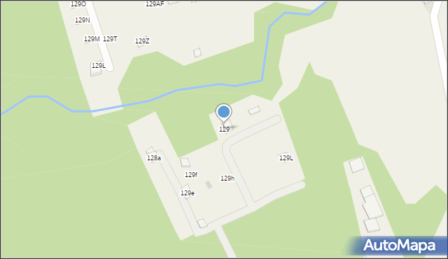 Zawada Pilicka, Zawada Pilicka, 129, mapa Zawada Pilicka