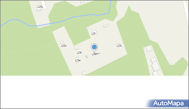 Zawada Pilicka, Zawada Pilicka, 129h, mapa Zawada Pilicka