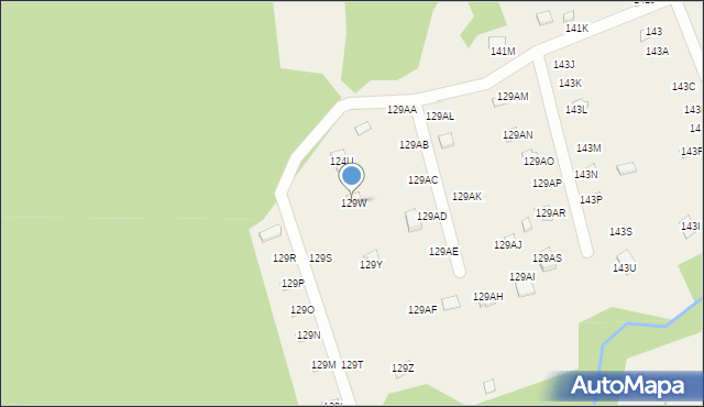 Zawada Pilicka, Zawada Pilicka, 129W, mapa Zawada Pilicka