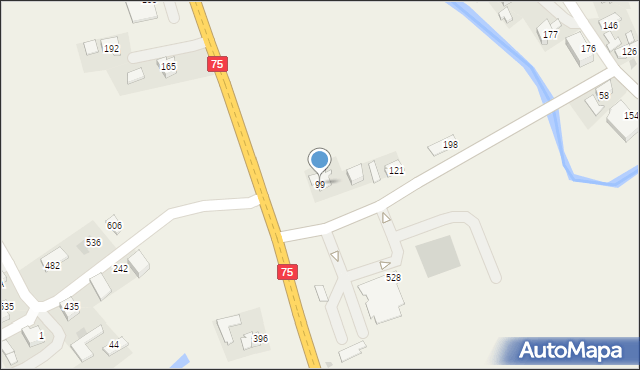 Zawada Uszewska, Zawada Uszewska, 99, mapa Zawada Uszewska