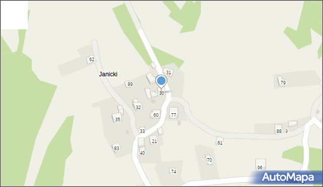 Zawadka, Zawadka, 30, mapa Zawadka