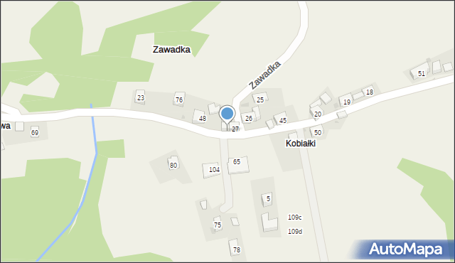 Zawadka, Zawadka, 8, mapa Zawadka
