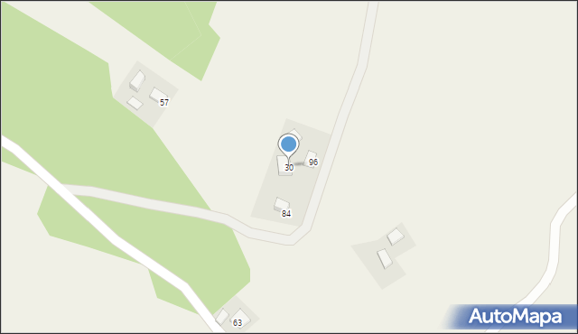 Zawadka, Zawadka, 30, mapa Zawadka