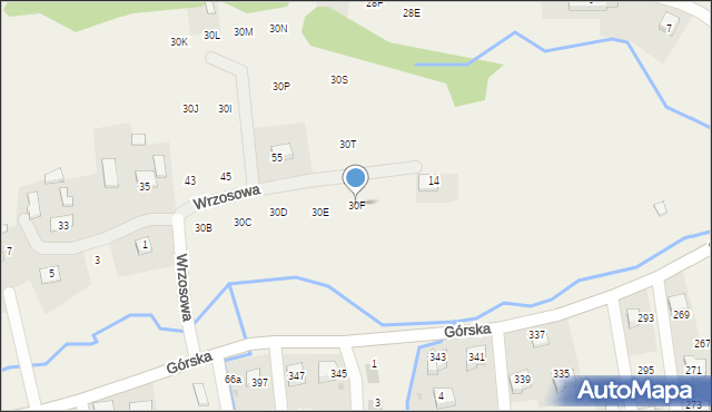 Zawadka, Zawadka, 30F, mapa Zawadka