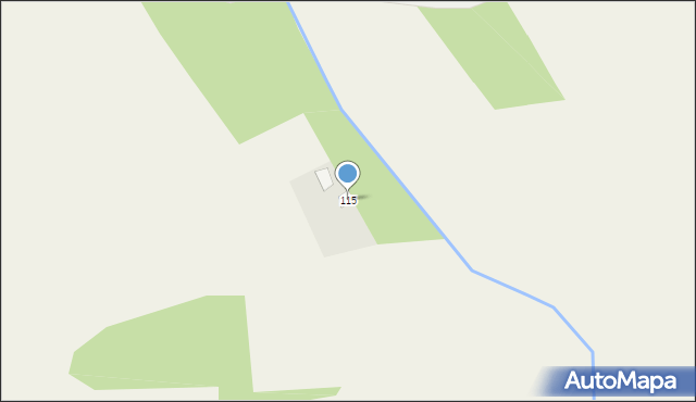 Zawadka, Zawadka, 115, mapa Zawadka