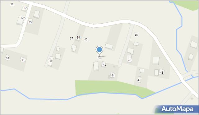 Zawadka, Zawadka, 42, mapa Zawadka