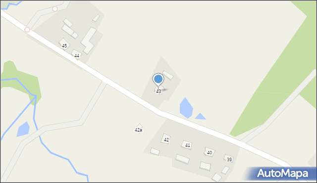 Zawadka, Zawadka, 43, mapa Zawadka