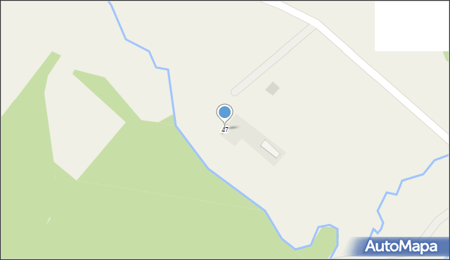 Zawadka, Zawadka, 47, mapa Zawadka