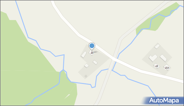 Zawadka, Zawadka, 49, mapa Zawadka