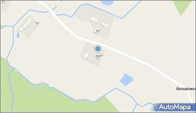 Zawadka, Zawadka, 52A, mapa Zawadka
