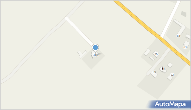 Zawadka Brzostecka, Zawadka Brzostecka, 31A, mapa Zawadka Brzostecka