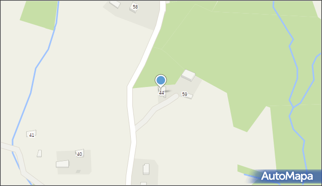 Zawadka Brzostecka, Zawadka Brzostecka, 44, mapa Zawadka Brzostecka