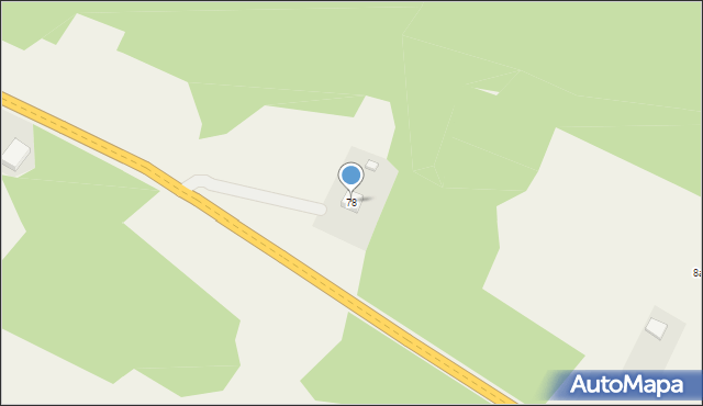 Zawadka Brzostecka, Zawadka Brzostecka, 78, mapa Zawadka Brzostecka