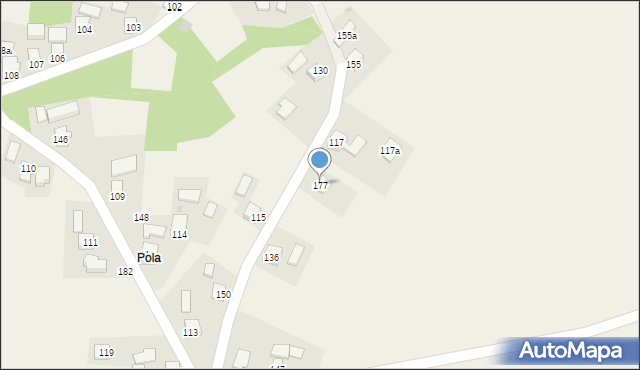 Zawadka Osiecka, Zawadka Osiecka, 177, mapa Zawadka Osiecka