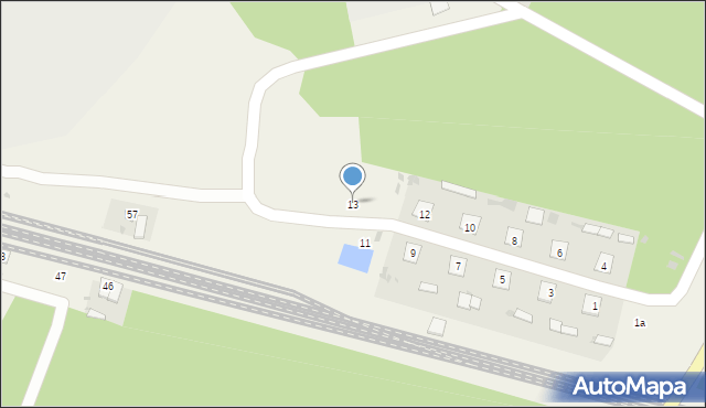 Zawadówka, Zawadówka, 13, mapa Zawadówka