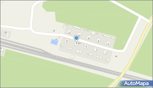 Zawadówka, Zawadówka, 7, mapa Zawadówka