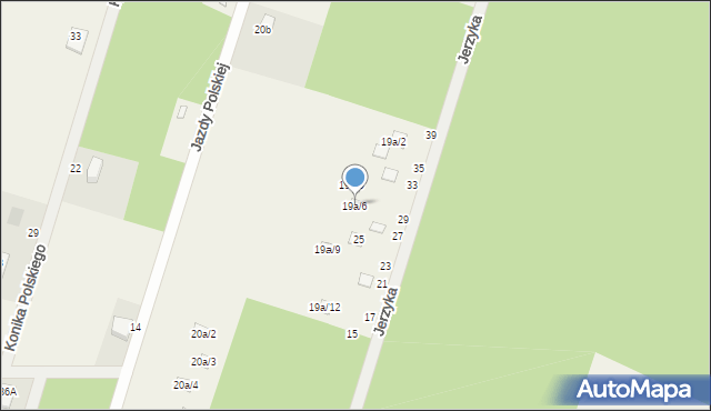 Zawady, Zawady, 19a/6, mapa Zawady