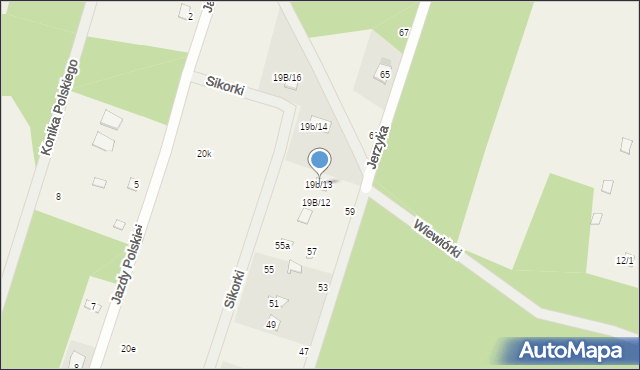 Zawady, Zawady, 19b/13, mapa Zawady
