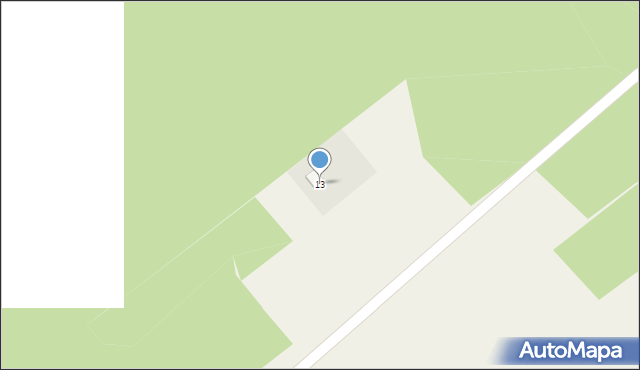 Zawady, Zawady, 13, mapa Zawady