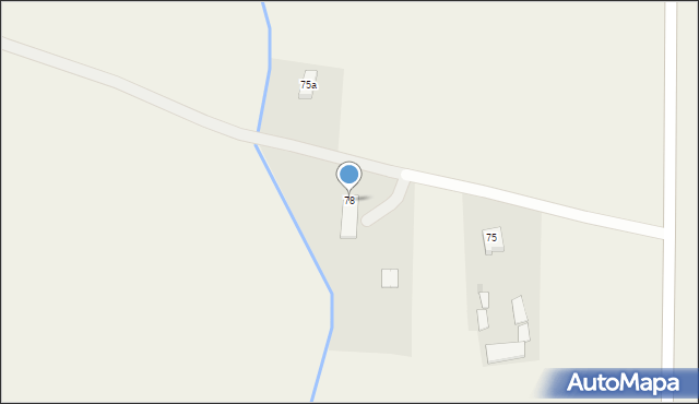 Zawady, Zawady, 78, mapa Zawady