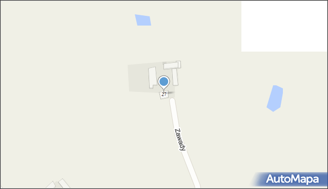 Zawady, Zawady, 27, mapa Zawady