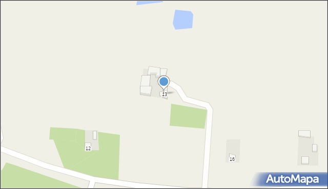 Zawady, Zawady, 13, mapa Zawady