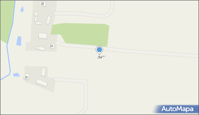 Zawady Stare, Zawady Stare, 29a, mapa Zawady Stare