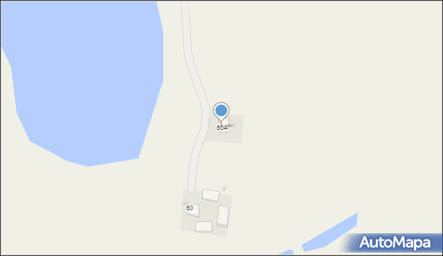 Zawda, Zawda, 60A, mapa Zawda