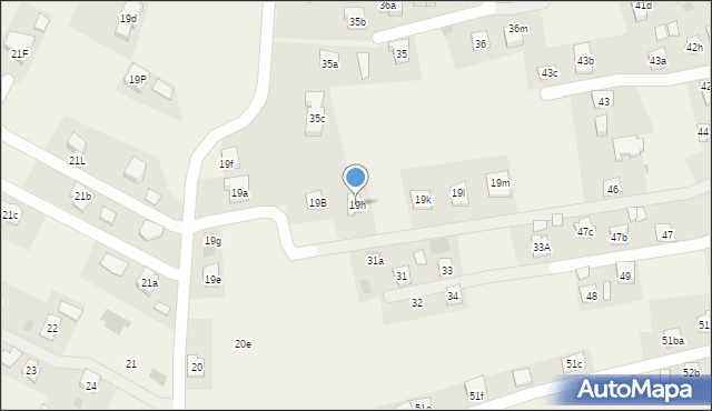 Zawierzbie, Zawierzbie, 19h, mapa Zawierzbie