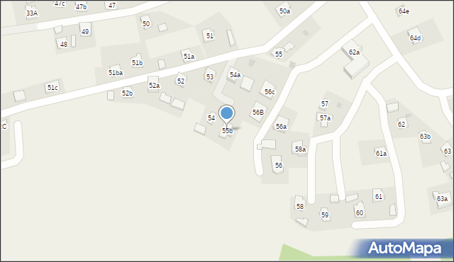 Zawierzbie, Zawierzbie, 55b, mapa Zawierzbie