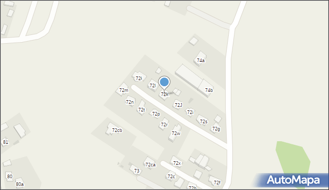 Zawierzbie, Zawierzbie, 72k, mapa Zawierzbie