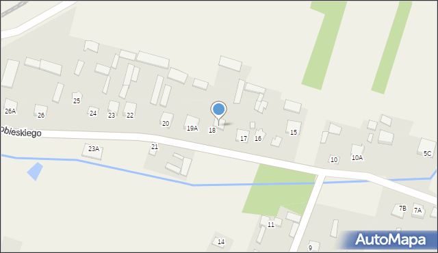 Zawisty Podleśne, Zawisty Podleśne, 19, mapa Zawisty Podleśne