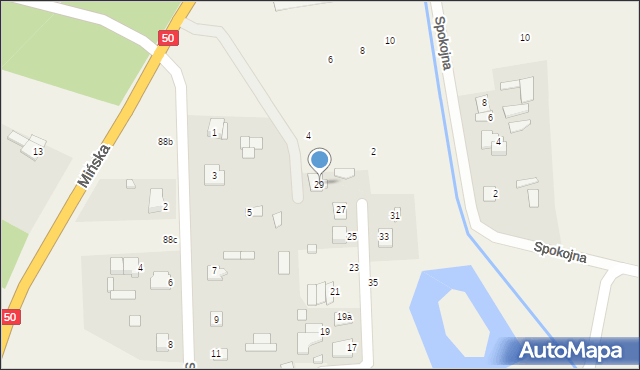 Zawiszyn, Zawiszy Mikołaja, 29, mapa Zawiszyn