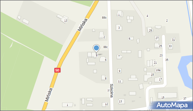 Zawiszyn, Zawiszy Mikołaja, 4, mapa Zawiszyn