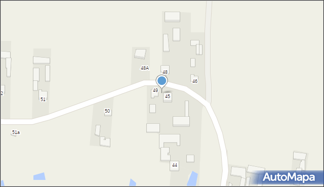 Zawoda, Zawoda, 47, mapa Zawoda