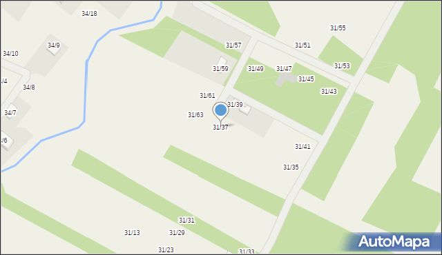 Zaździerz, Zaździerz, 31/37, mapa Zaździerz