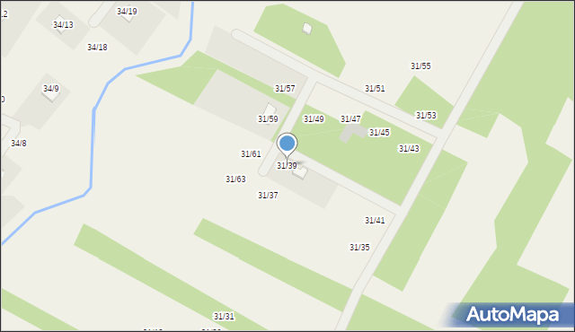 Zaździerz, Zaździerz, 31/39, mapa Zaździerz